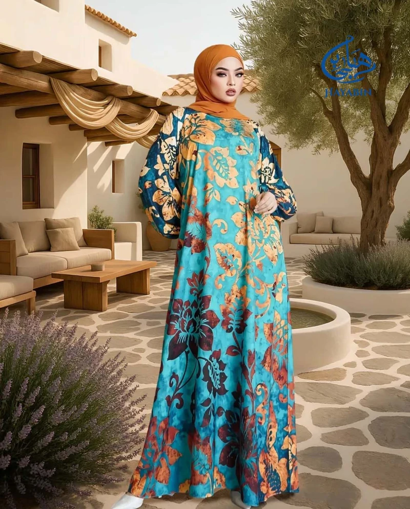 Digital Print MAVILLE Abaya Exclusive