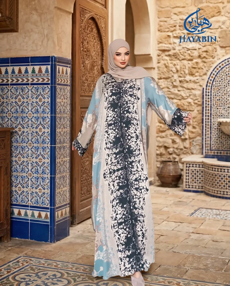 Digital Print HAREYA Abaya Exclusive